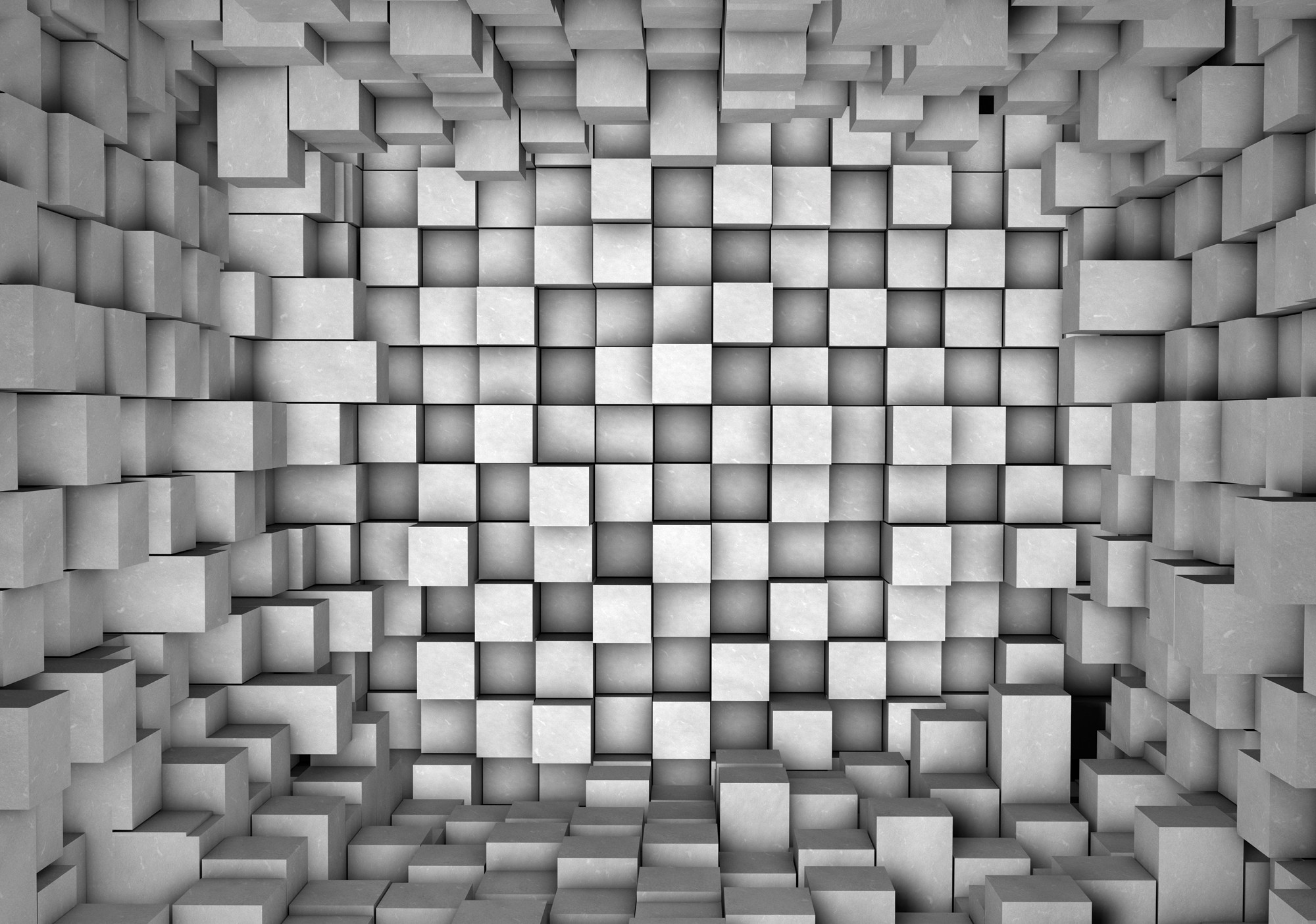 Φωτοταπετσαρία τοίχου 3D  Non woven Vlies Γεωμετρικά σχήματα 312x219